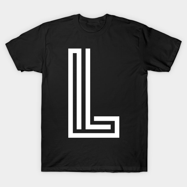 L T-Shirt by Movielovermax